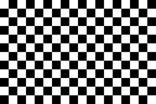 Checkered Flag Sticker Vinyl Decal Racing Flag 4"x6" Single Sticker