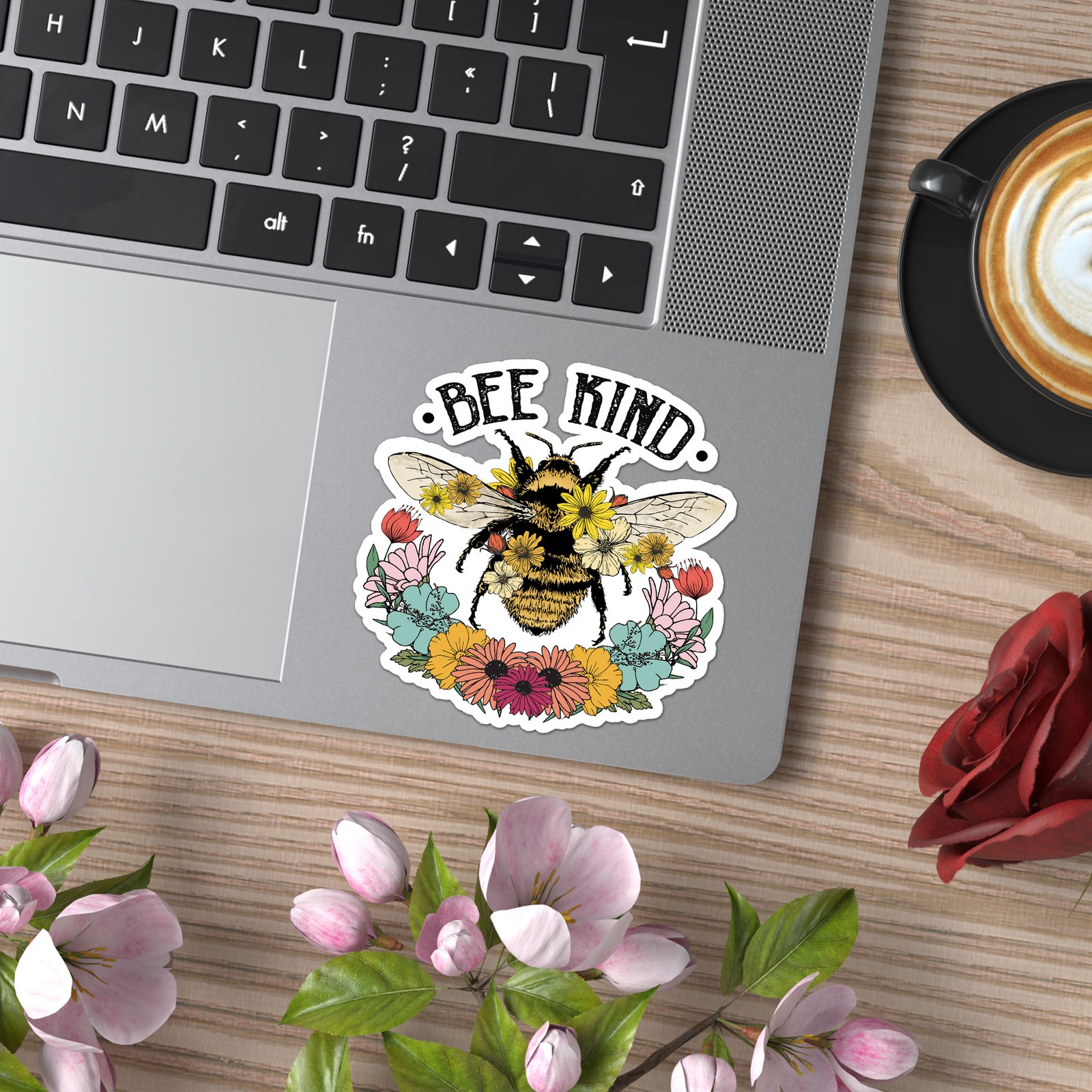 Be Kind Bee – Vinyl Decal Sticker – Car Window Laptop – ebn8762