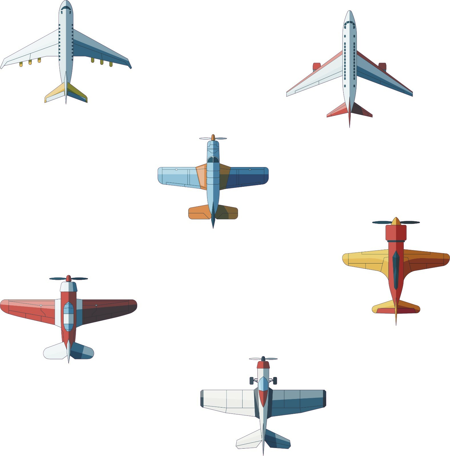 Home Bedroom Airplanes Airbus Decor Japanese Aircraft Vinyl Art Wall Decal Sheet