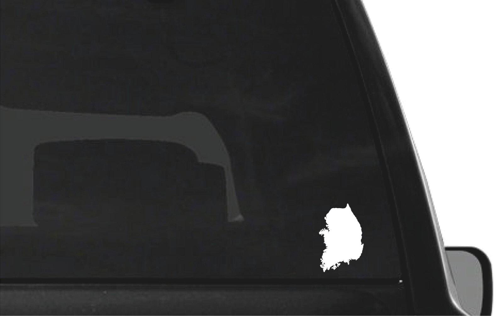 South Korea country outline Vinyl Decal Laptop Car KR Window Sticker