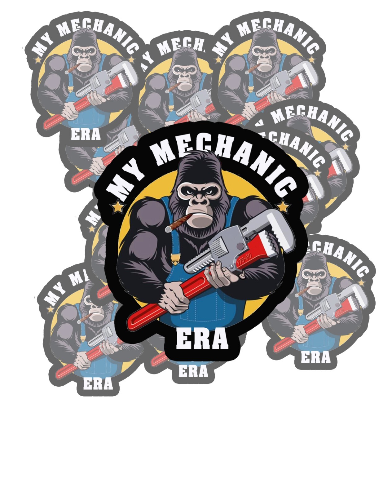 my mechanic era sticker decal -gift for dad