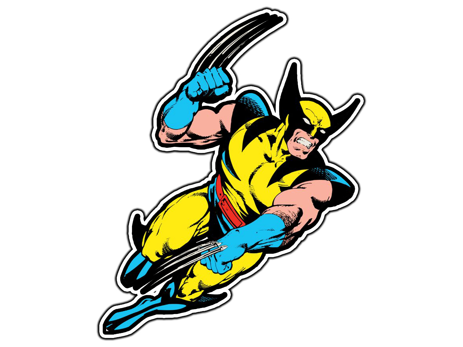 #0926 Wolverine X-Men Style Waterproof Vinyl Sticker Decal Die-Cut