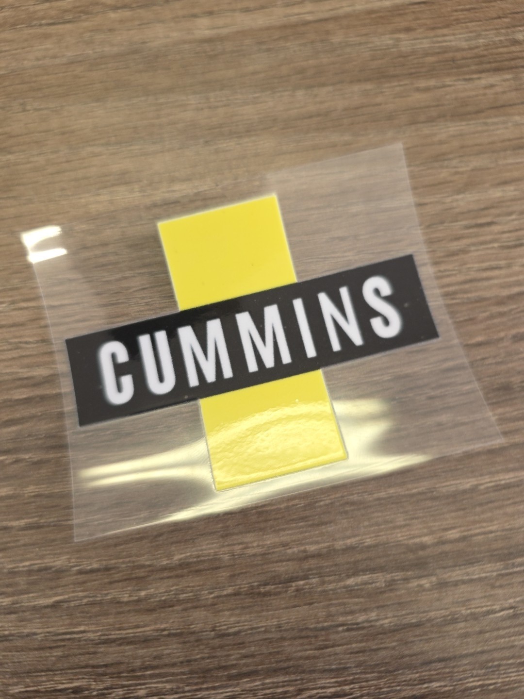Cummins Diesel Company UV DTF Decal Made In USA Waterproof