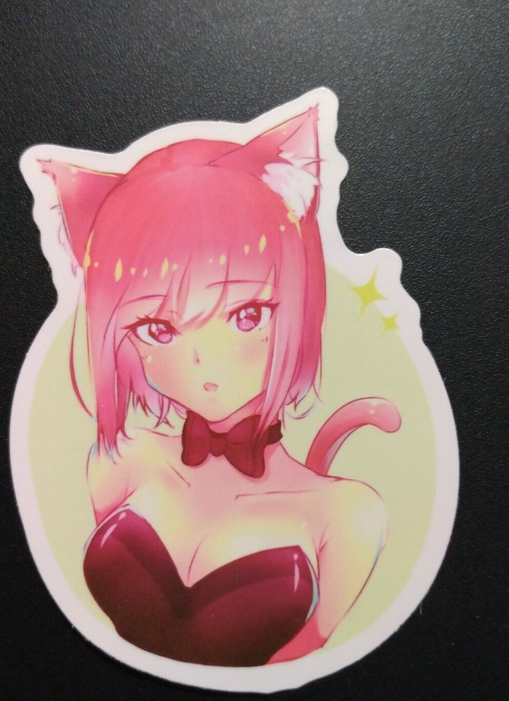 Anime Waifu Vinyl For Laptop, Phone, or Decal Placement ~(2"X2.5")