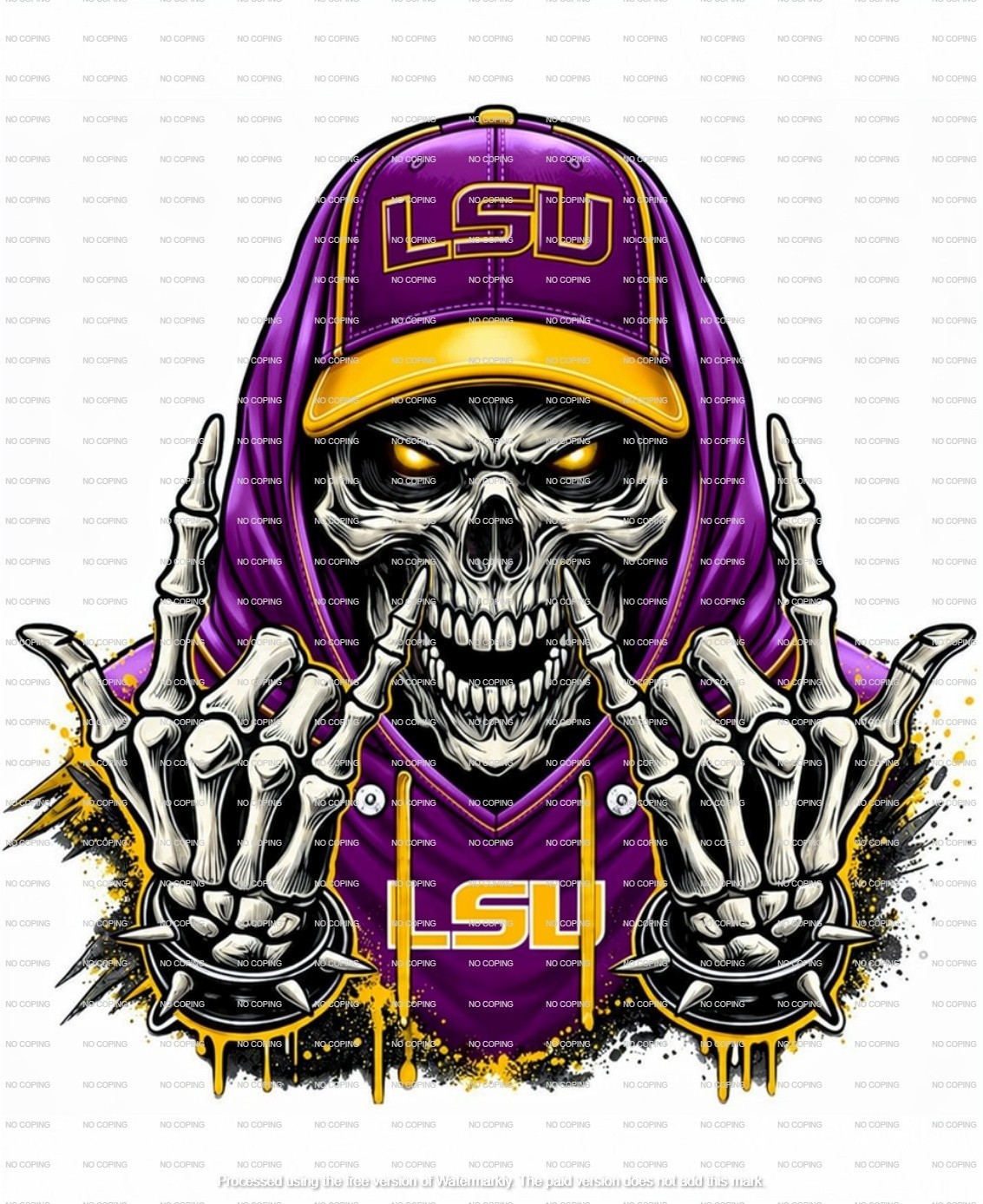 LSU Tigers Decal Sticker Car Truck Wall Mirror Phone Tumbler Bumper