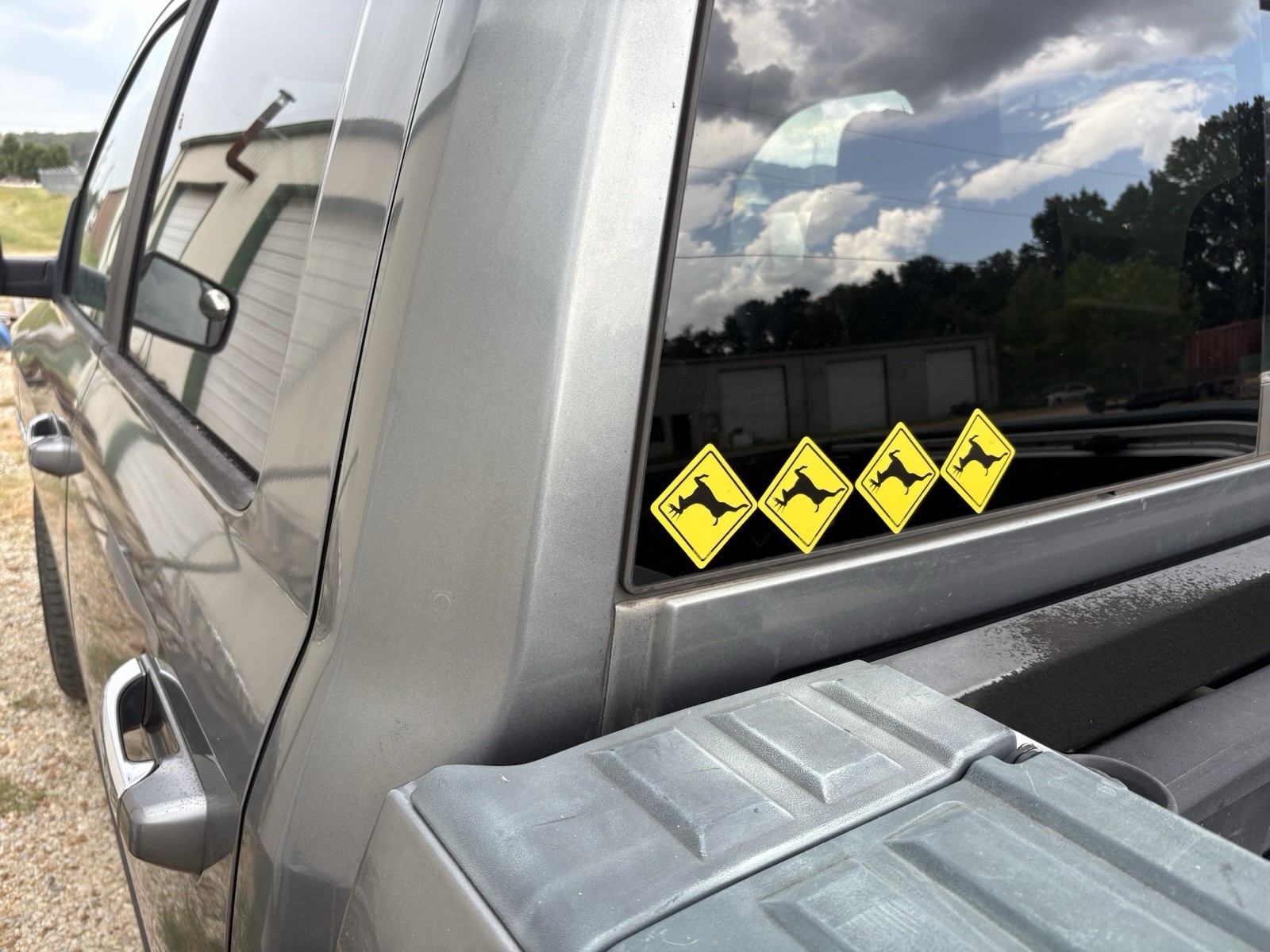 Deer Crossing Stickers (Hit with your vehicle)