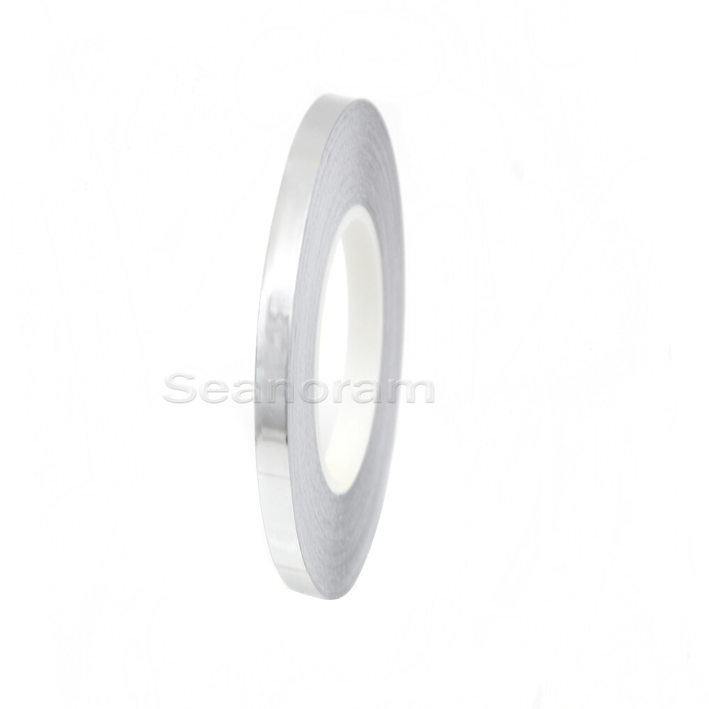 1/6" 4mm Silver Chrome DIY Home Shop Pinstriping Pin Stripe Line Decal Sticker