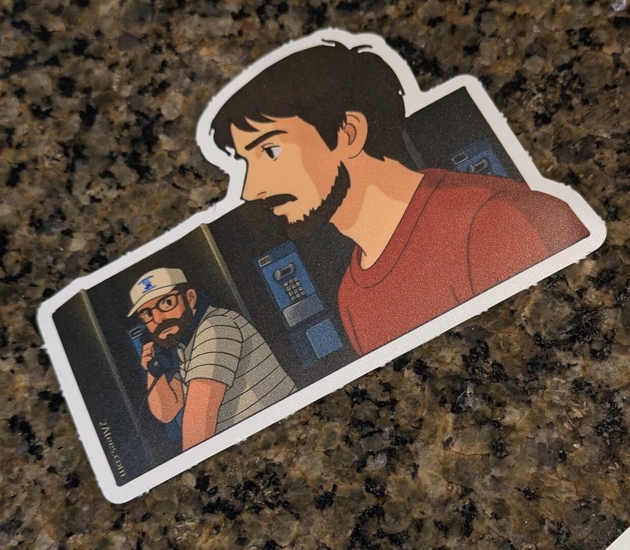 Gary Plauche, the hero of father's day decal: 10pack