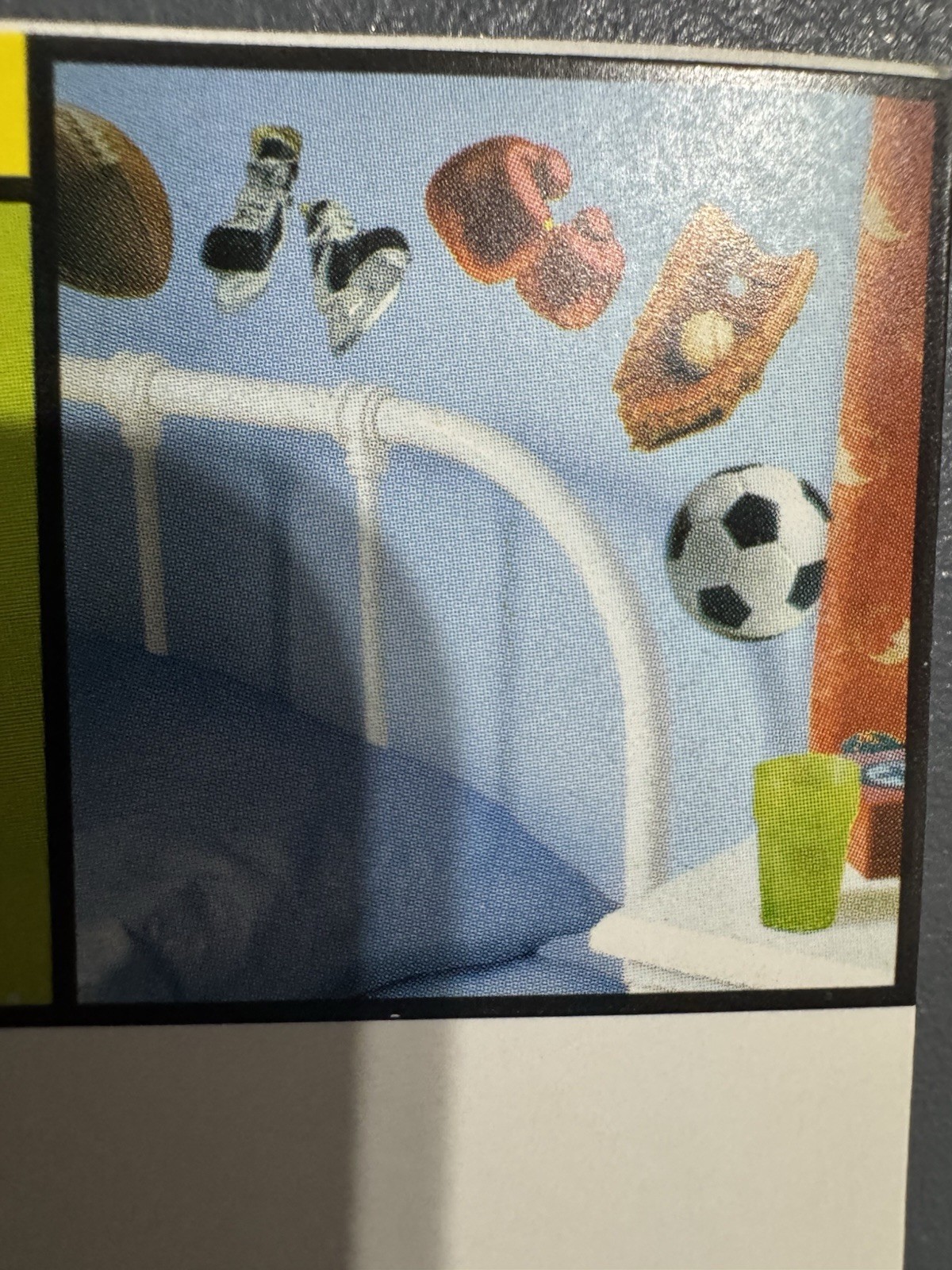 New Wall Sticker Basketball Soccer Football Boxing Wall Creation Multicolor Numb