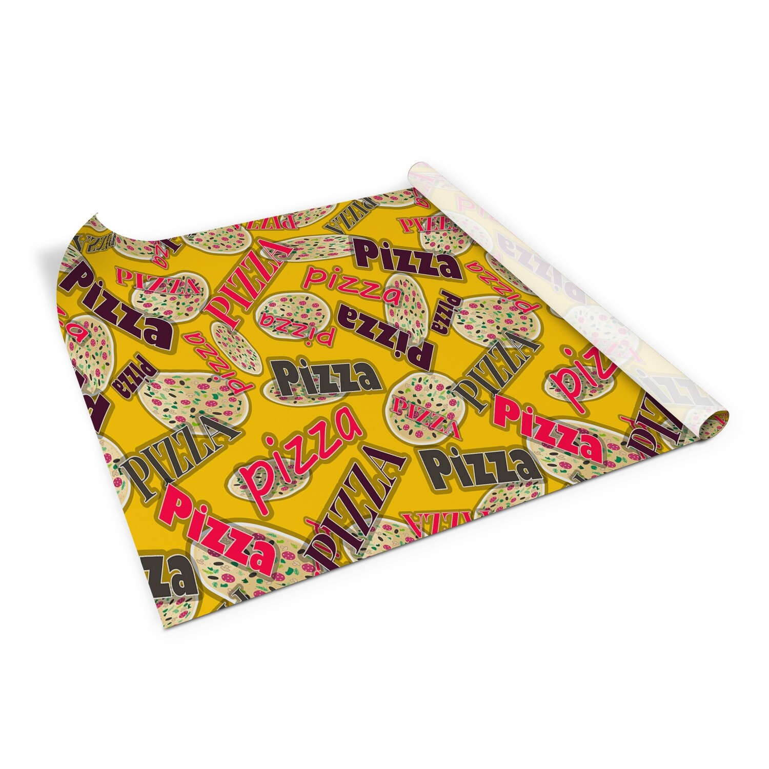 Worktop Covering Decorative Stickers Self Adhesive Vinyl Wrap Love pizza 100×50