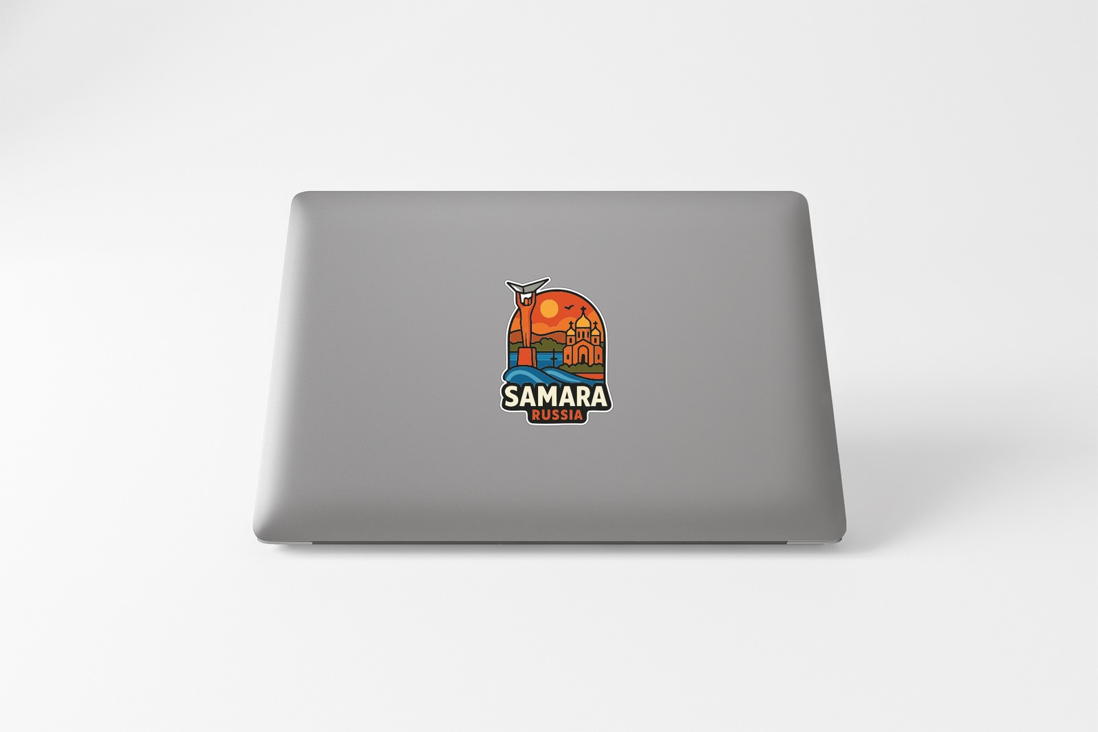 Samara Russia Sticker Decal Vinyl Die-Cut City Skyline Landmark Design