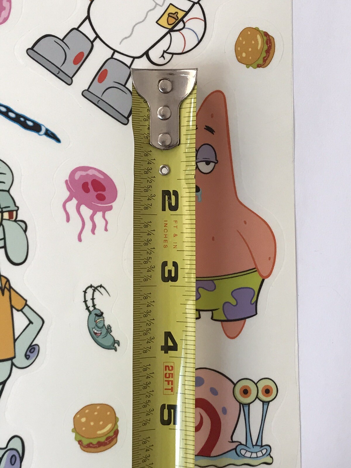 SPONGE BOB SQUAREPANTS kids wall stickers 14 Wall Decals Sandy Patrick Squidward