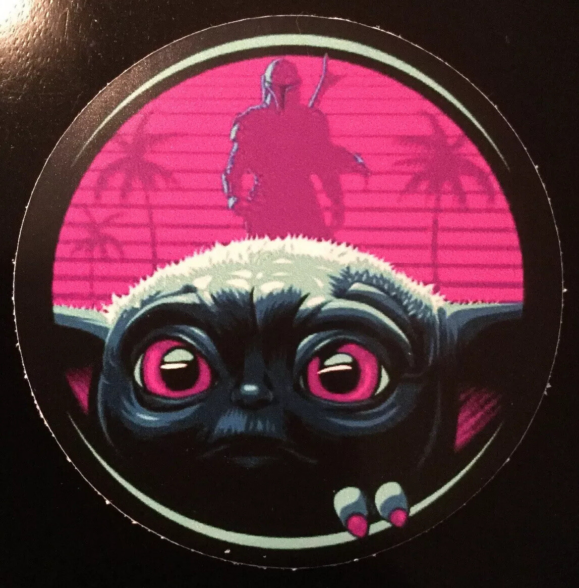 Baby Yoda in the Pod 3" Vinyl Sticker Decal Star Wars Mandolorian FREE SHIPPING!