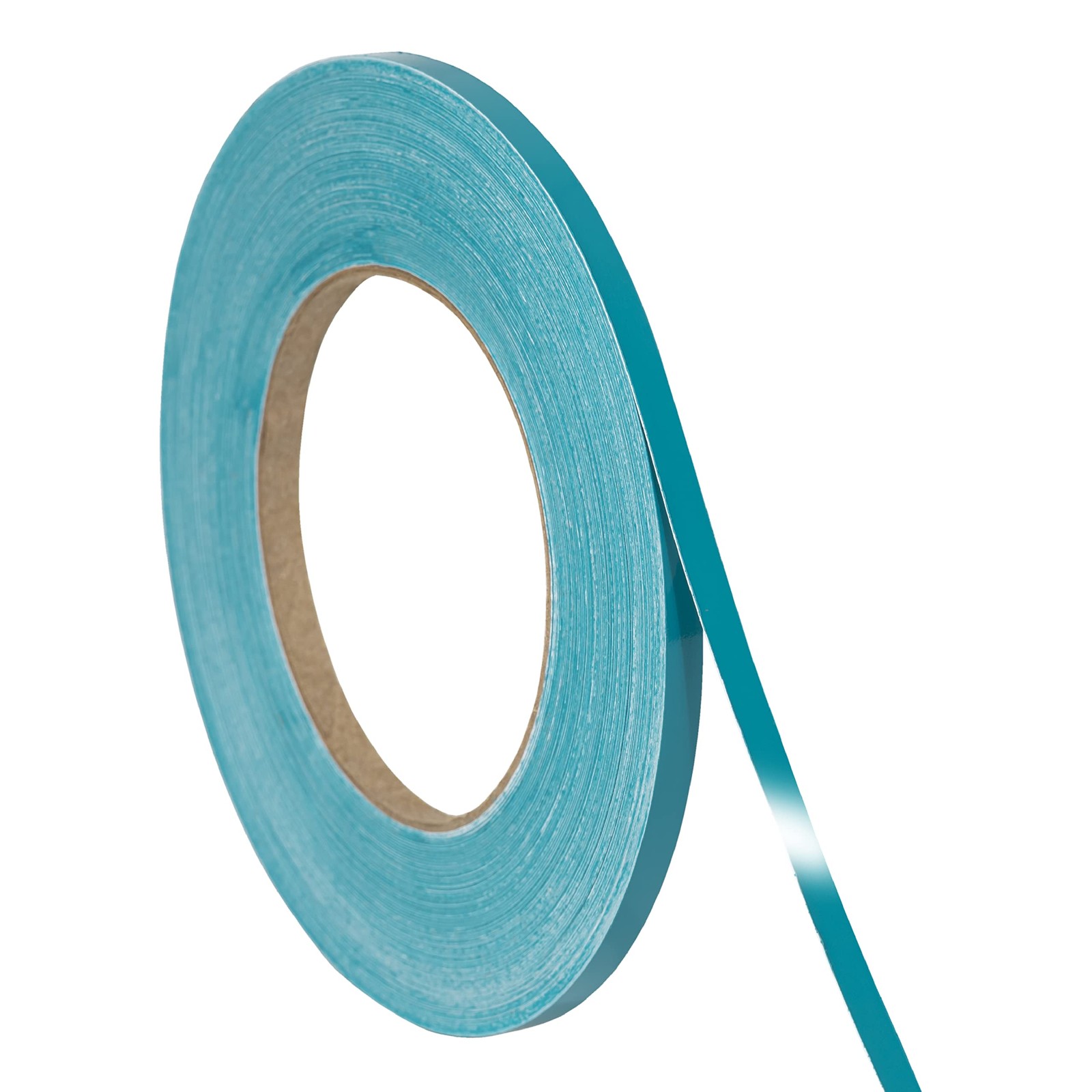 Vinyl Pinstriping Tape 1/4" Turquoise Blue – High-Quality Stickers for Projects