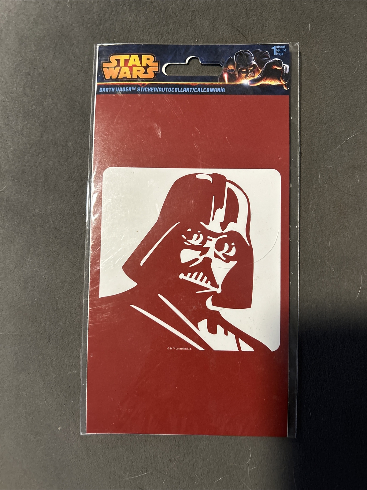 Star Wars Darth Vader Car Window Decal – BRAND NEW Vynal Sticker