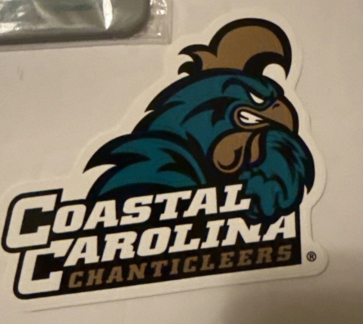 Coastal Carolina Chanticleers Decals Legacy tabletop decor phone wallet CCU