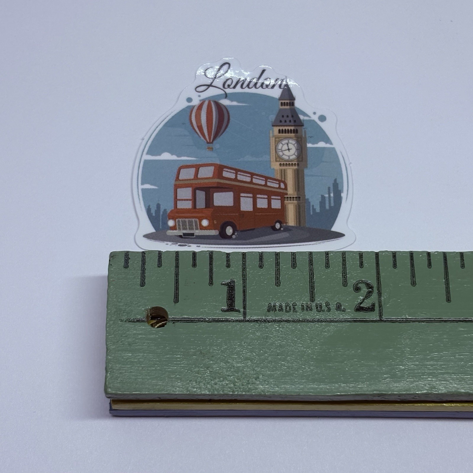 Big Ben Clock Sticker London City Travel Art Decal Vinyl Country Souvenir Tc9