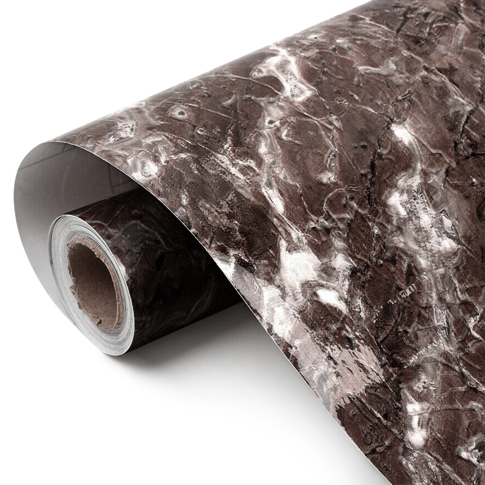 24"x197" Marble Contact Paper Self Adhesive Peel and Stick Countertop Wallpaper