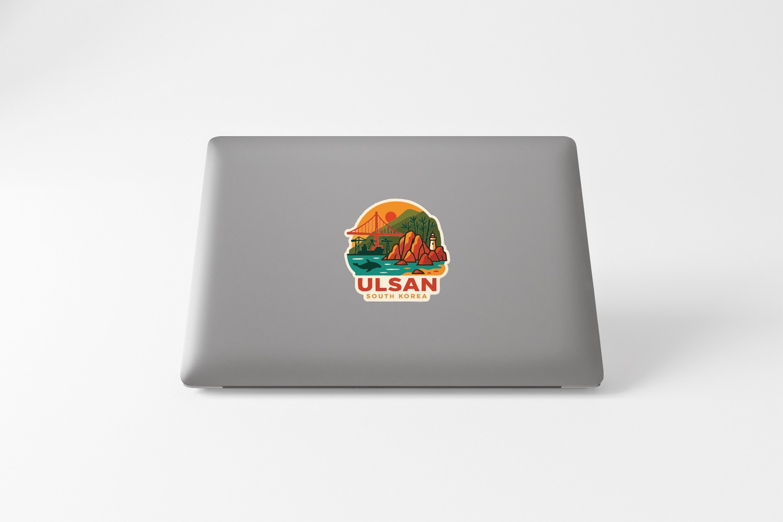 Ulsan South Korea Sticker Decal Vinyl Die-Cut City Skyline Landmark Design
