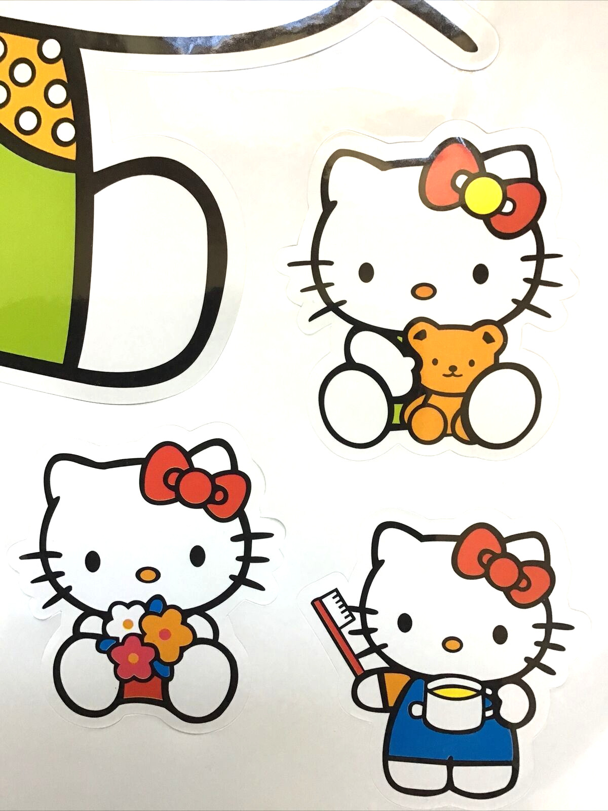 Hello Kitty Vinyl Sticker For Kids Room / Play room / Classroom / Party St-70