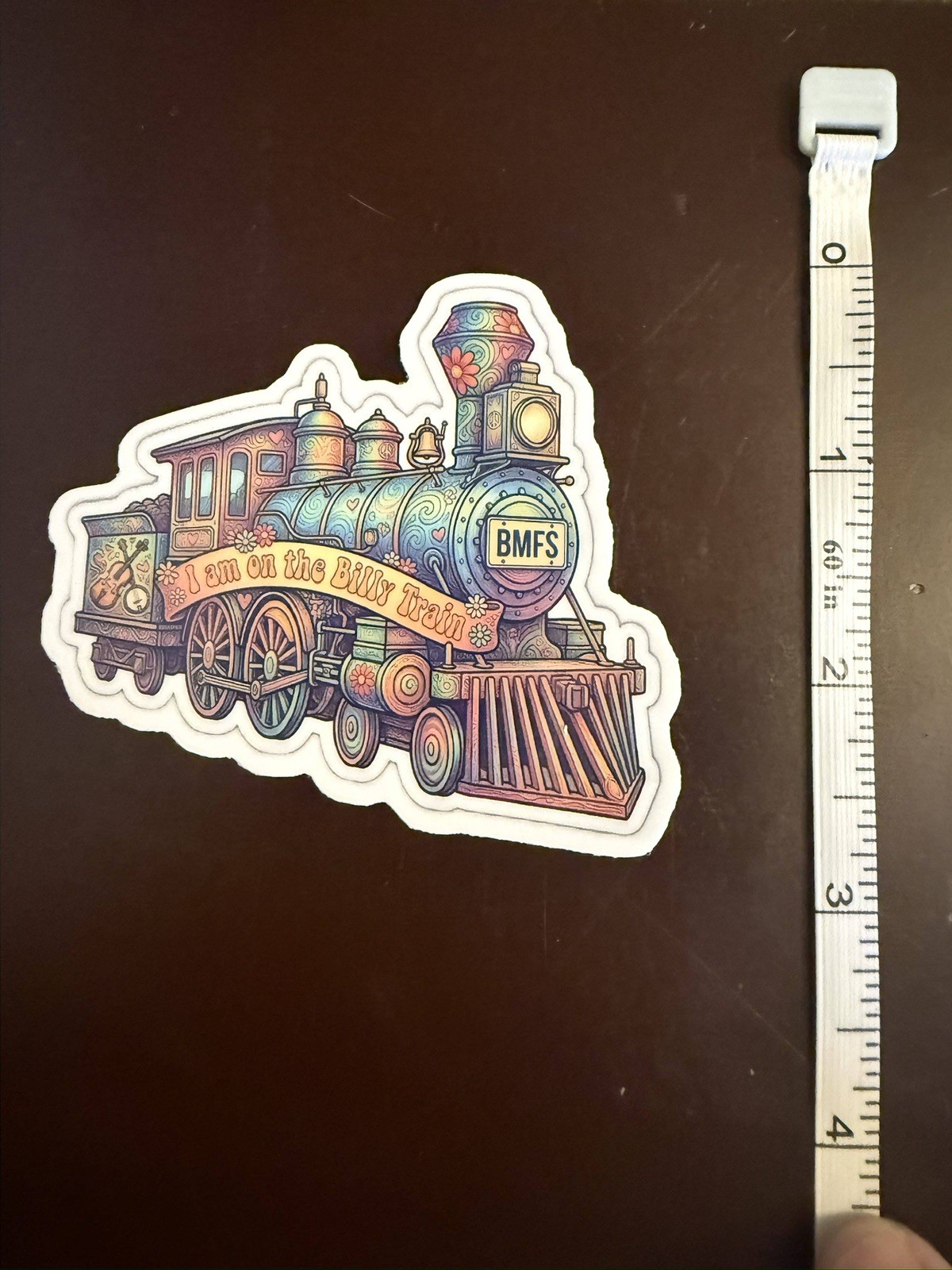 Train Billy Strings BMFS Fan Art Vinyl Sticker