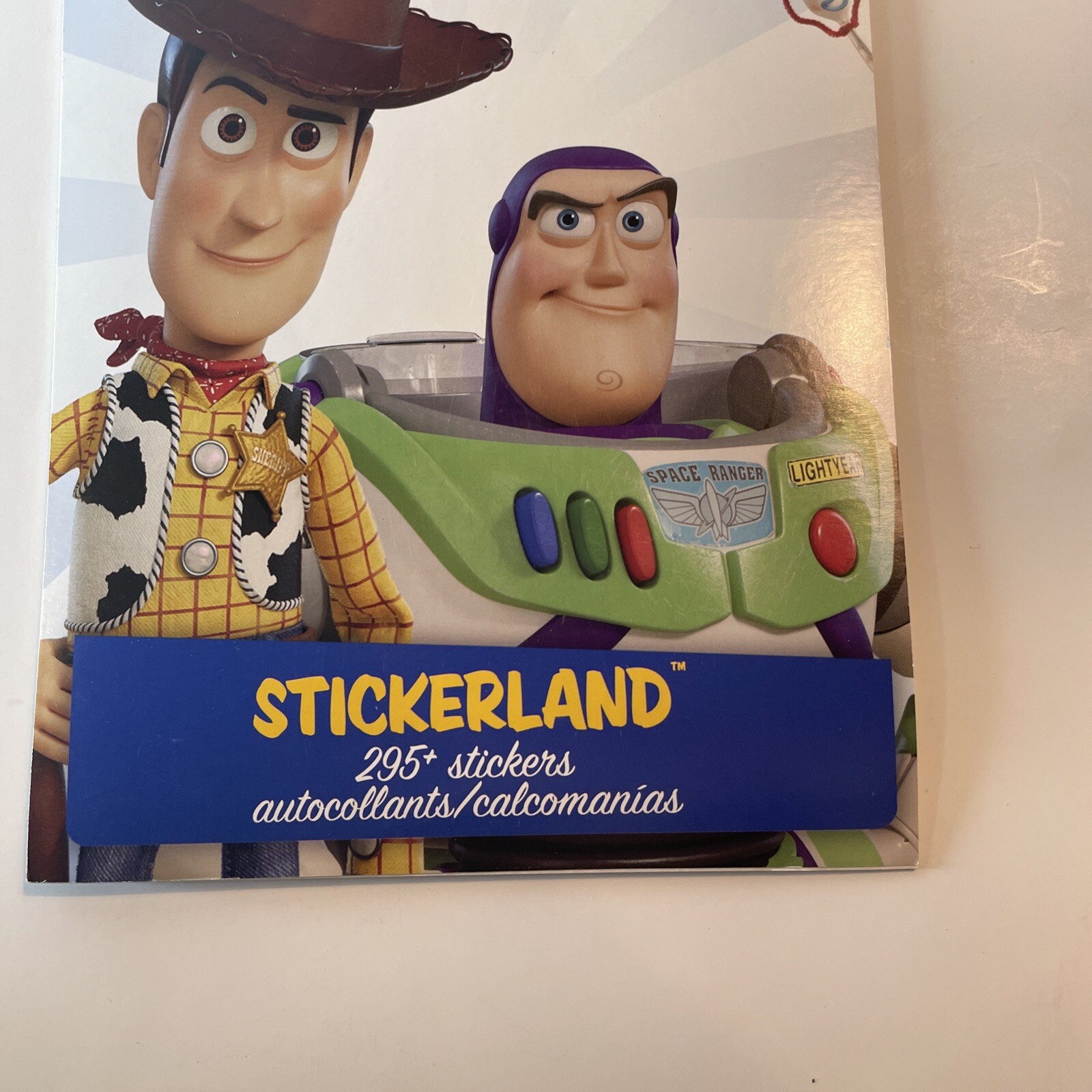 TOY STORY 4 250+ Sticker Book Disney Toy Story 4 Kids Travel Home Fun FAST SHIP!