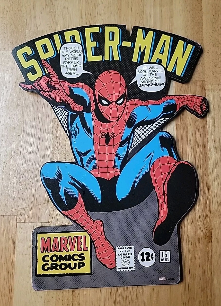 Spider-Man Marvel Wall Decor 10x13in (25.4×33.02cm)