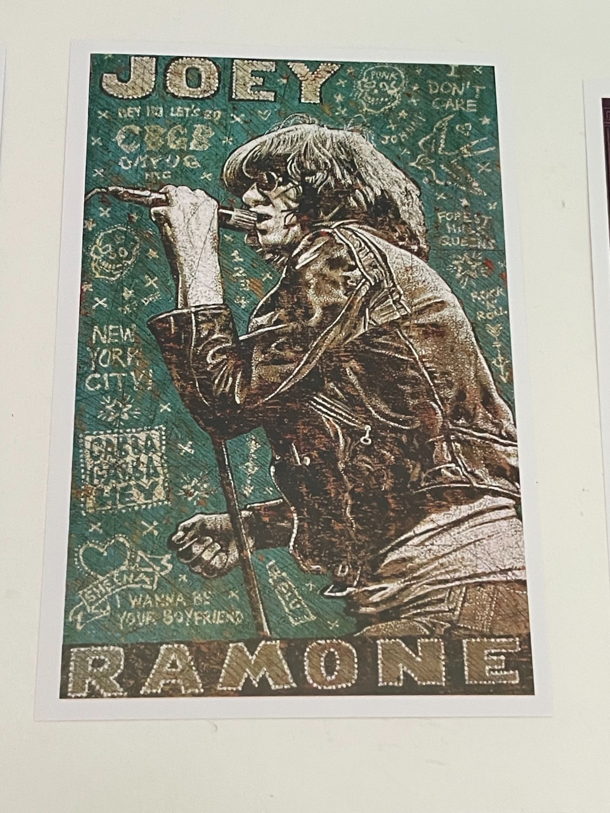 Retro Rock Bands Kinks Prince Ramones AC/DC 4" x 6 Wall Art Photo Print Sticker