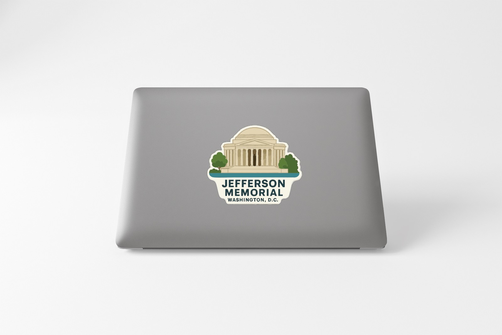 Jefferson Memorial Washington DC Sticker Decal Vinyl Die-Cut Symbolic Landmark