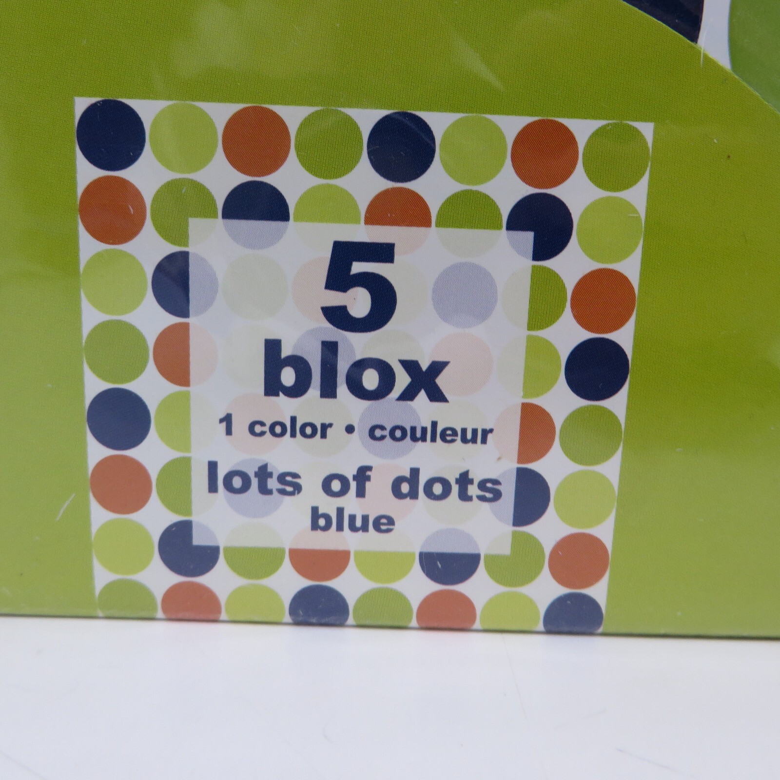 Wall Pops Lots of Dots Blue Squares Stickers Decals WPB90240 LOT OF 3 NIP