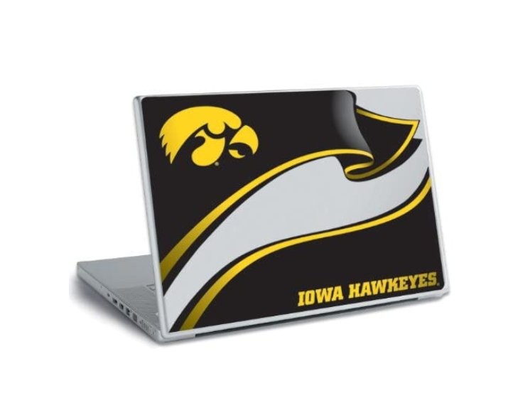 University of Iowa Hawkeyes Roommates Peel and Stick Laptop Wear Sticker RMK1746