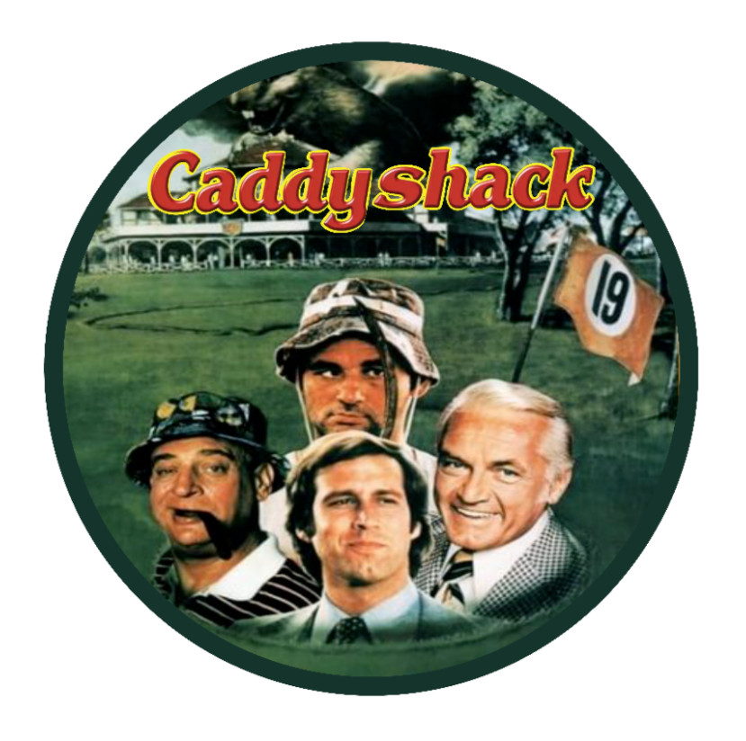 Caddyshack (Movie) -4" Vinyl Decal Car Laptop Cooler Smoker Bar Trailer Man Cave