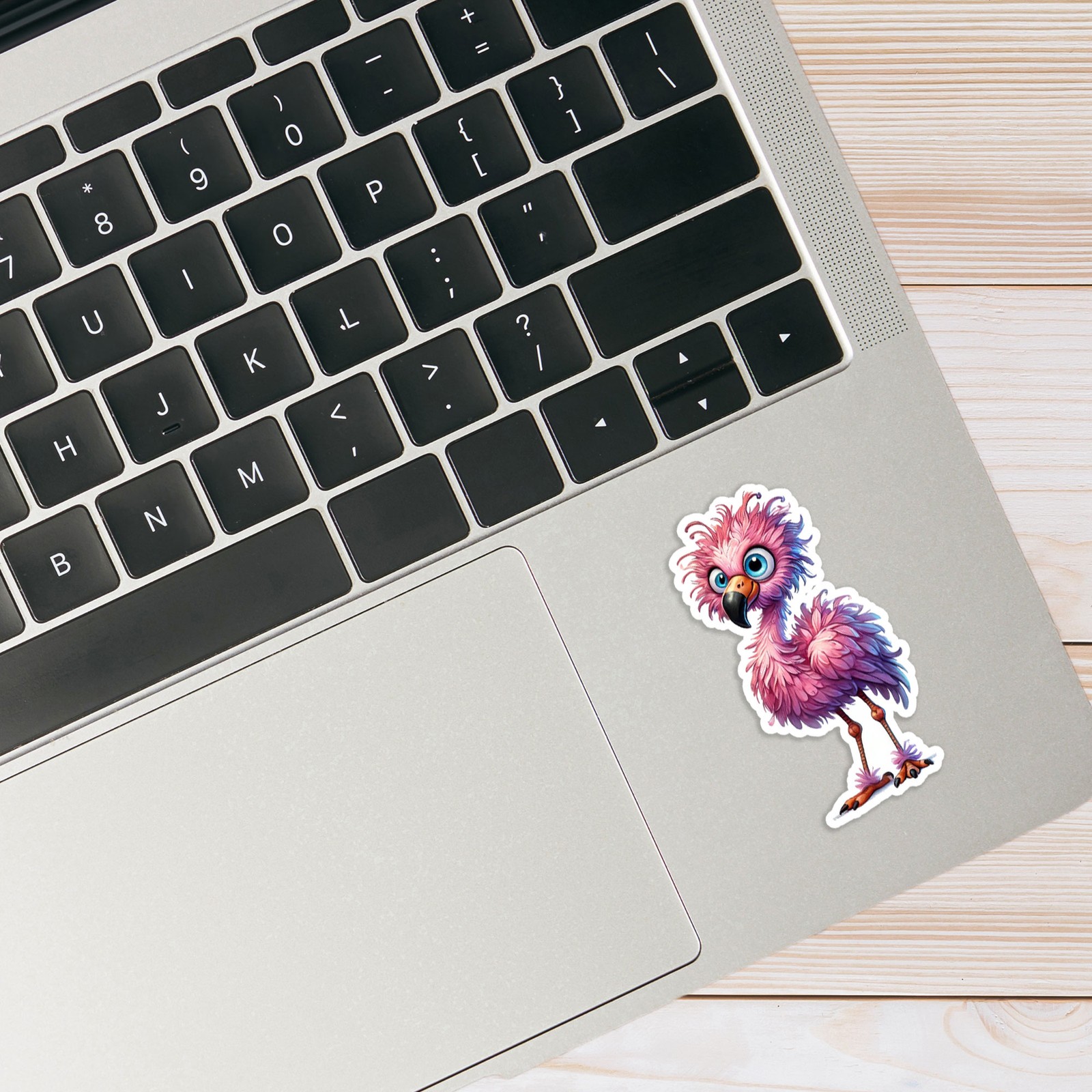 Standing Flamingo – Vinyl Decal Sticker – Car Window Laptop – #351
