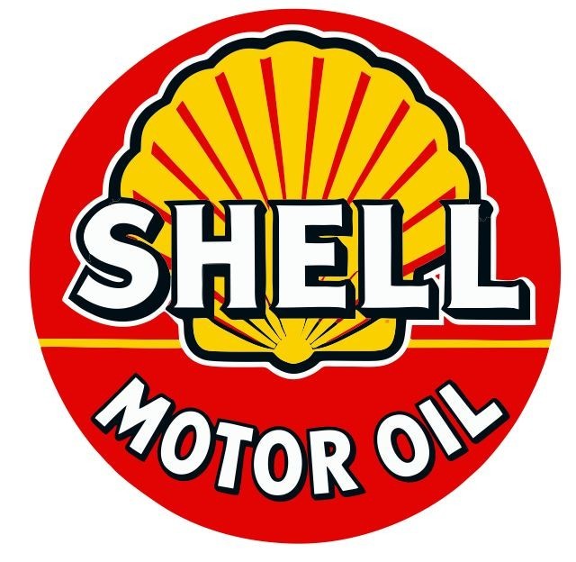 Shell Motor Oil Sticker Vintage Look Decal R8477