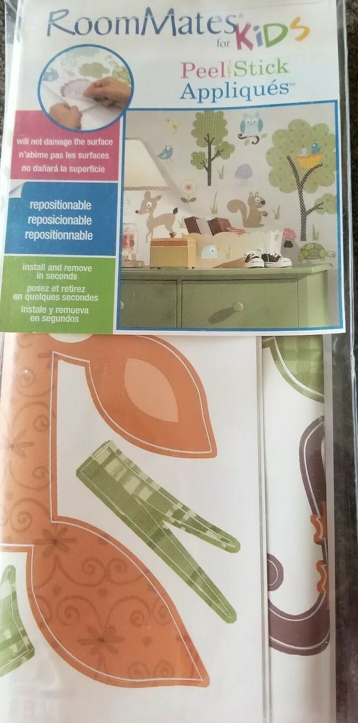 Room Mates for Kids ~ Peel & Stick Wall Decals ~ Pre-Cut ~ 89 Sticker/Decals