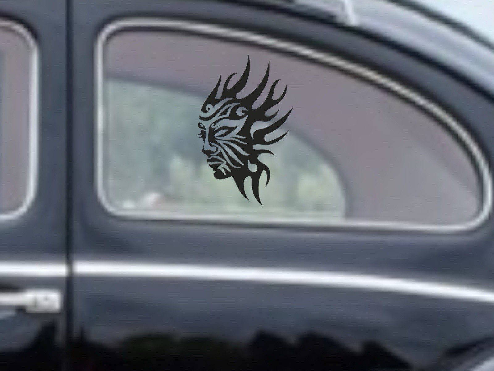 Tribal female warrior Decal for car Windows Laptops most Smooth Surfaces