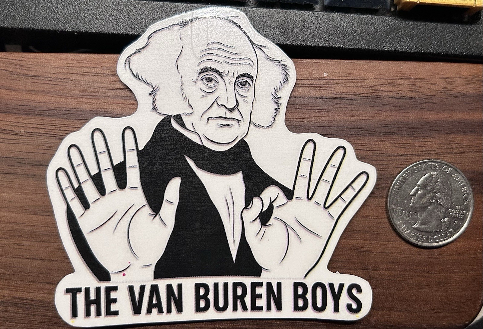 The Van Buren Boys – Glossy Vinyl Sticker