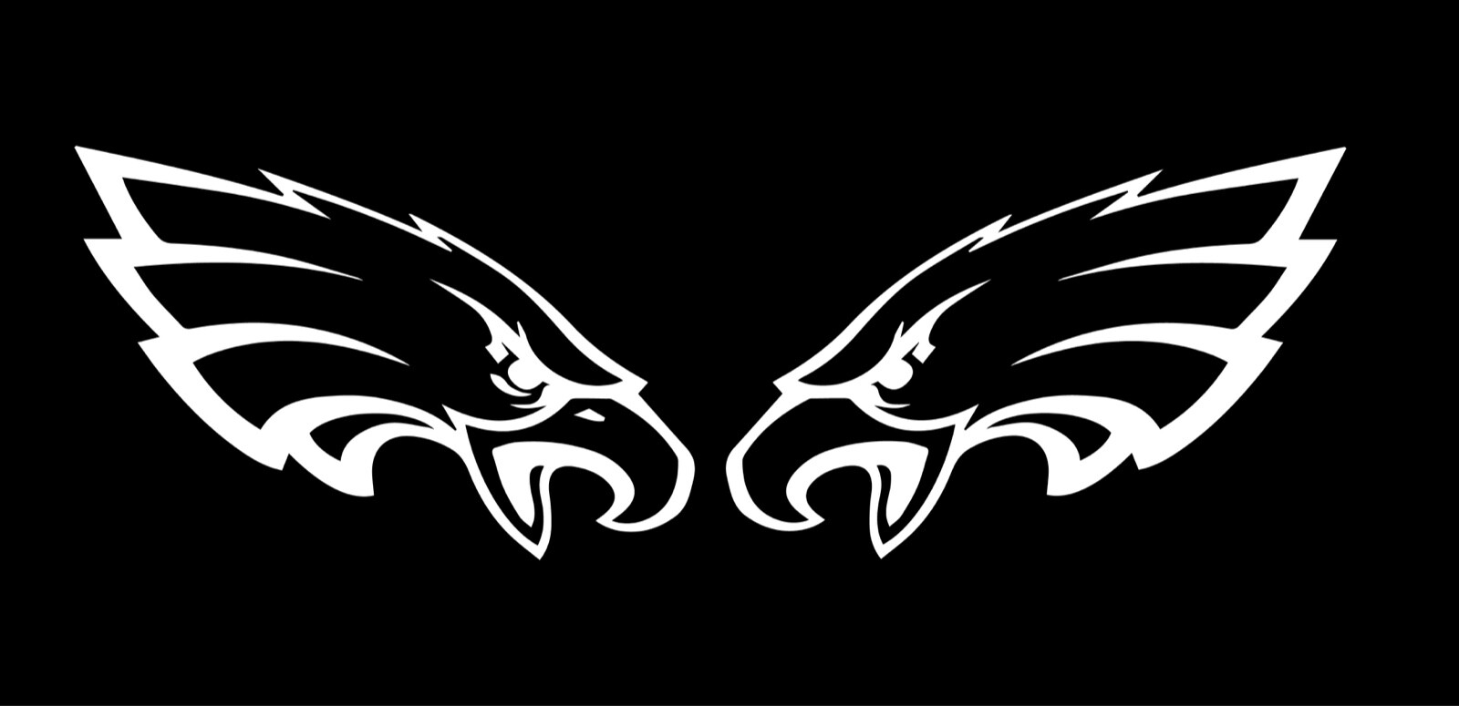 Philadelphia Eagles Vinyl Decal set of 2