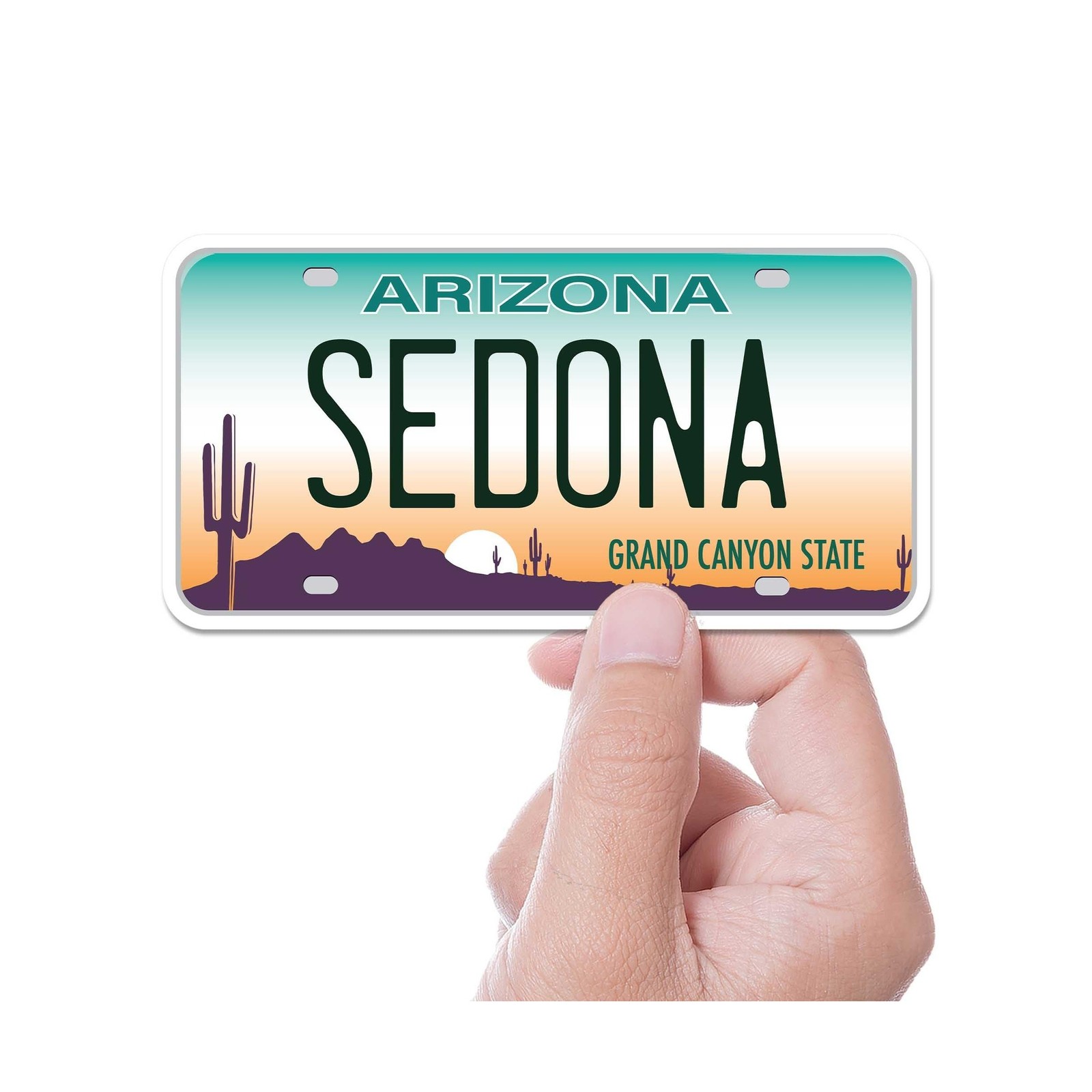 Arizona License Plate Stickers, 10+ AZ Cities – Southwest Bumper Sticker for …