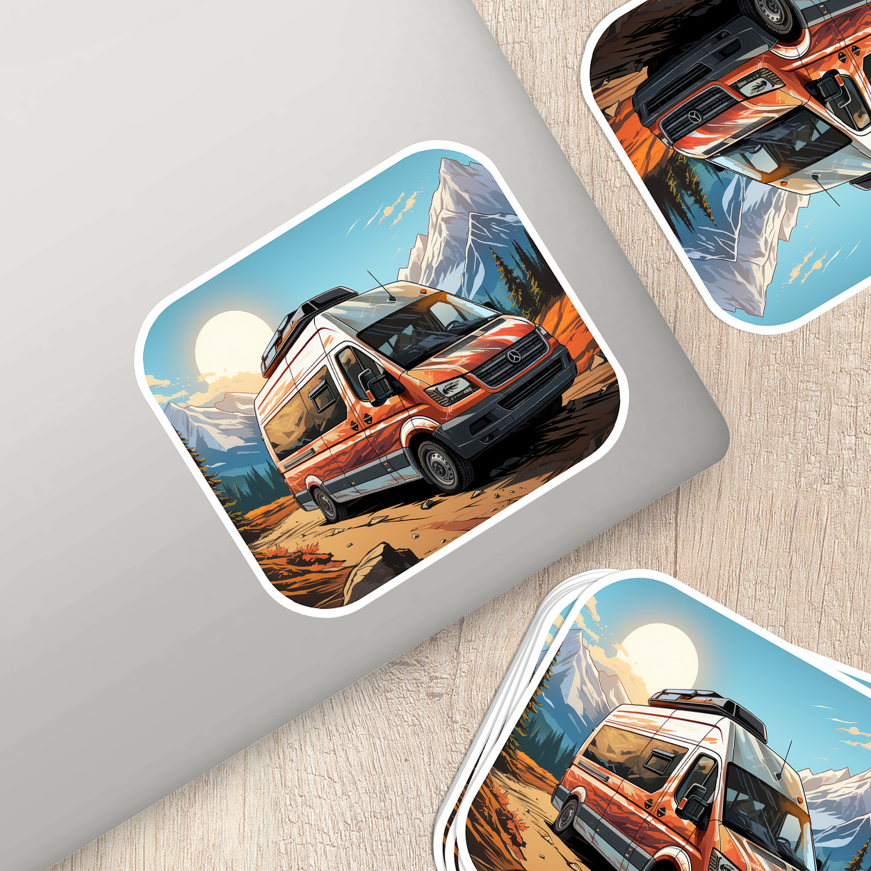 Van Life Vinyl Sticker – Celebrate the Freedom of the Road
