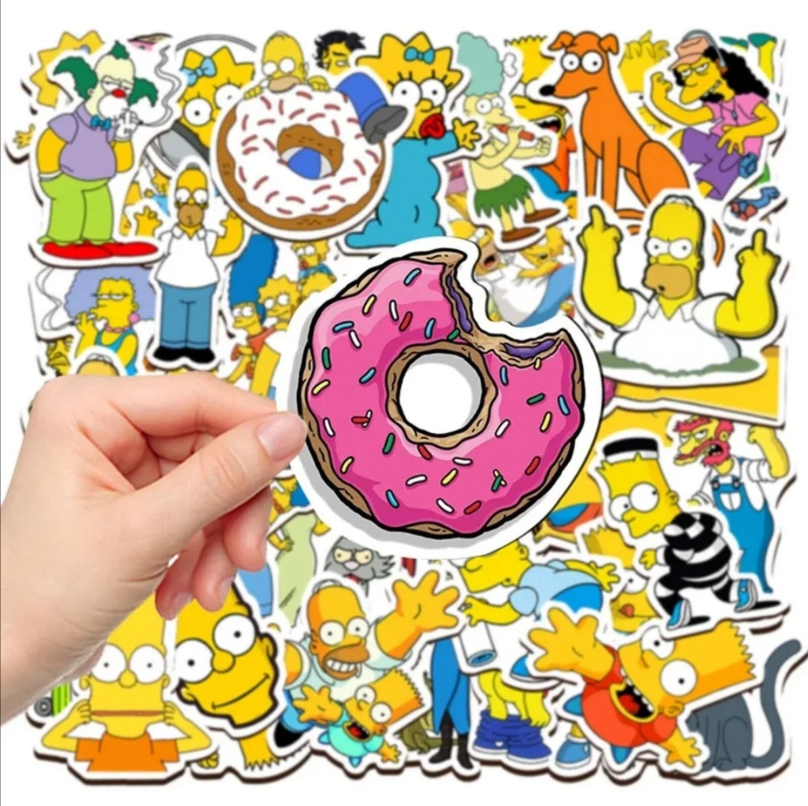 10 PCS The Simpsons TV Show Stickers BRAND NEW