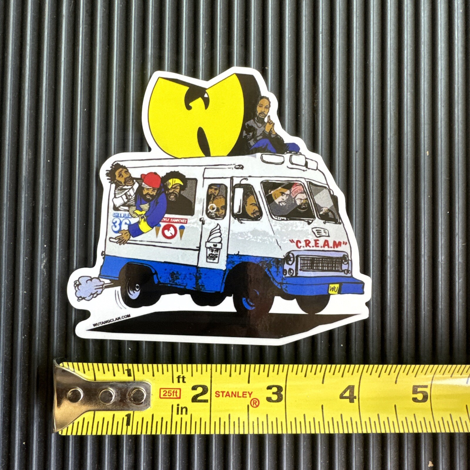 Wu Tang Clan Sticker Ice Cream Truck Beastie Boys NYHC Grateful Dead Zorlac Punk