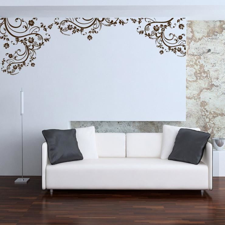Stickerbrand Swirl Flower Floral Wall Decal Sticker Design Home Decor #262