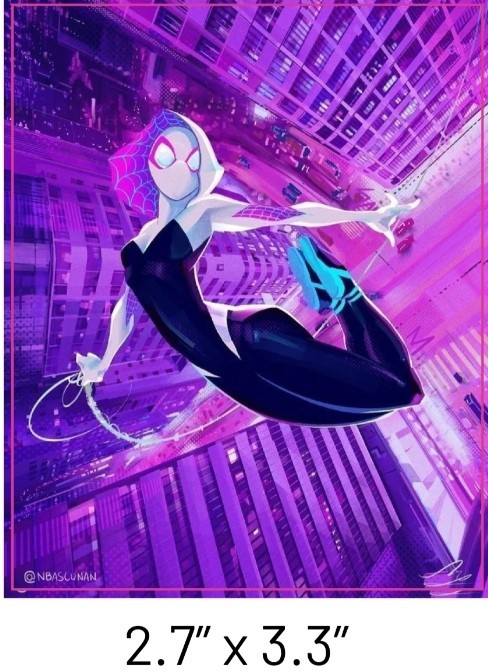 SPIDER-GWEN VYNIL STICKER
