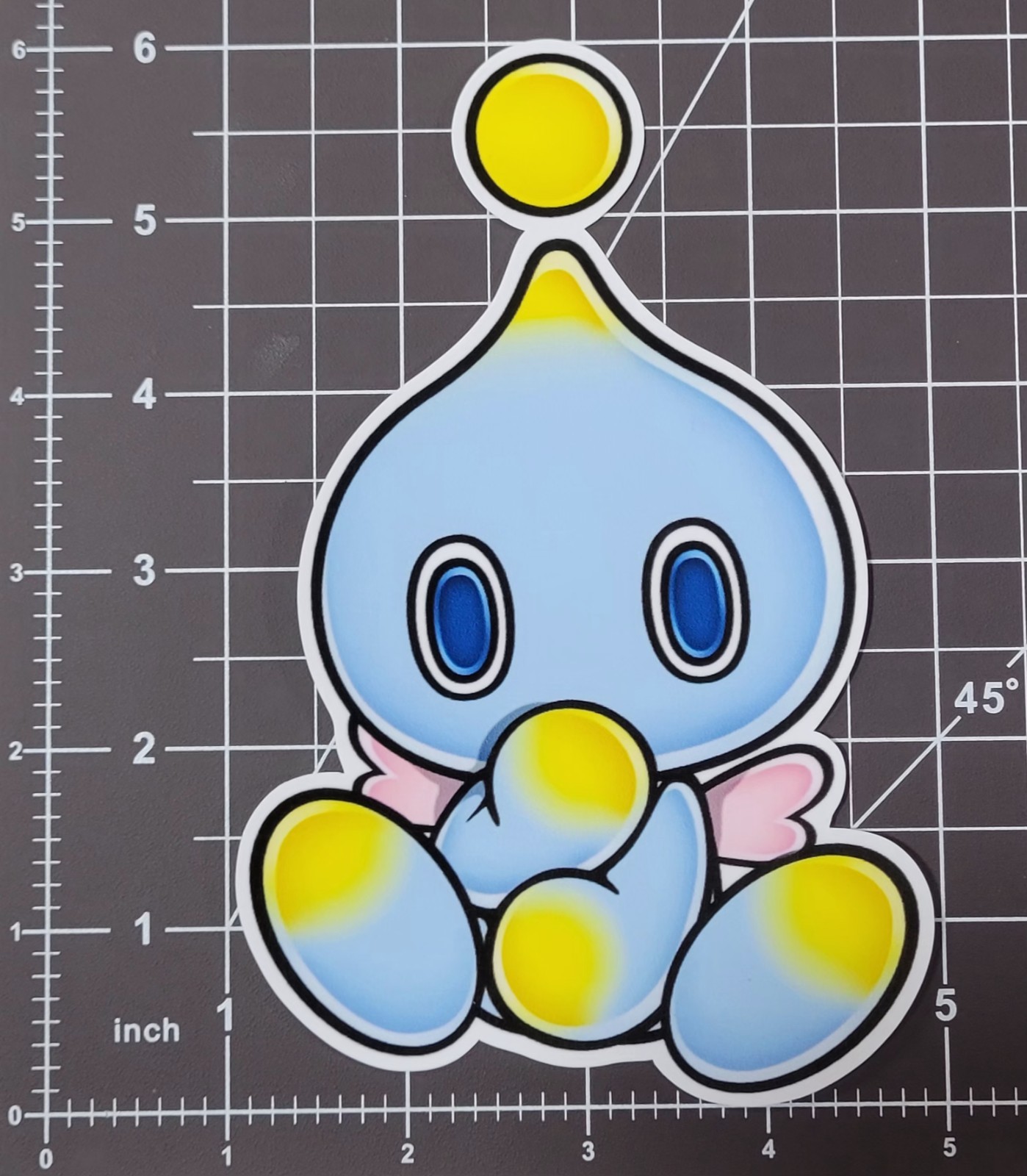 Sonic the Hedgehog Chao V1 Sticker 6"