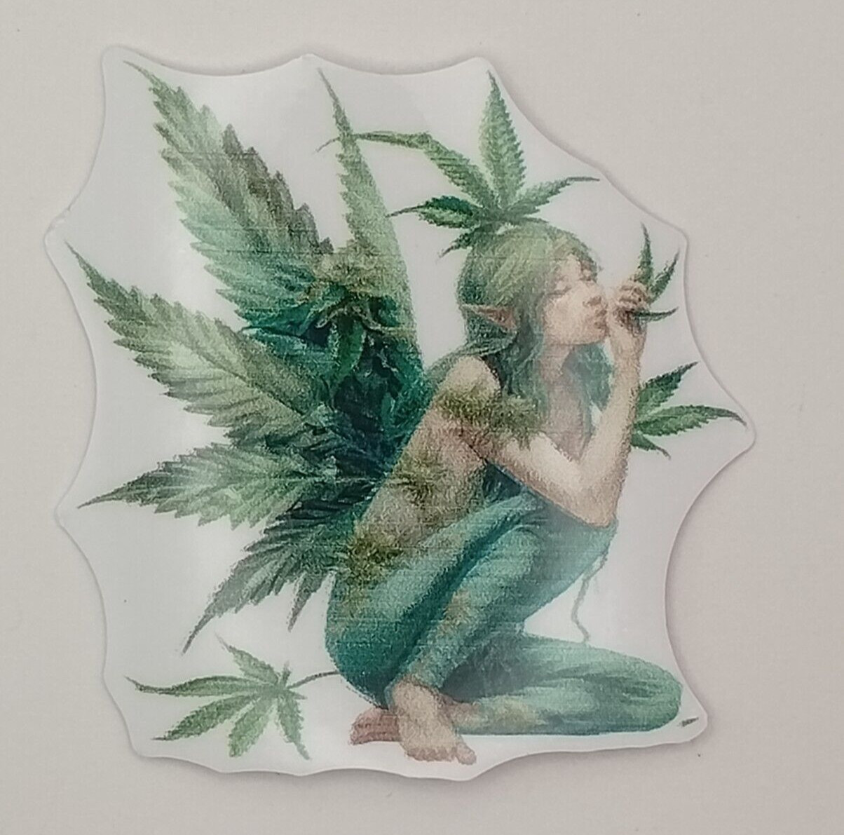 Stoner Gifts Vinyl Decal 420 Weed Fairy Fairycore Sticker Marijuana Whimsical