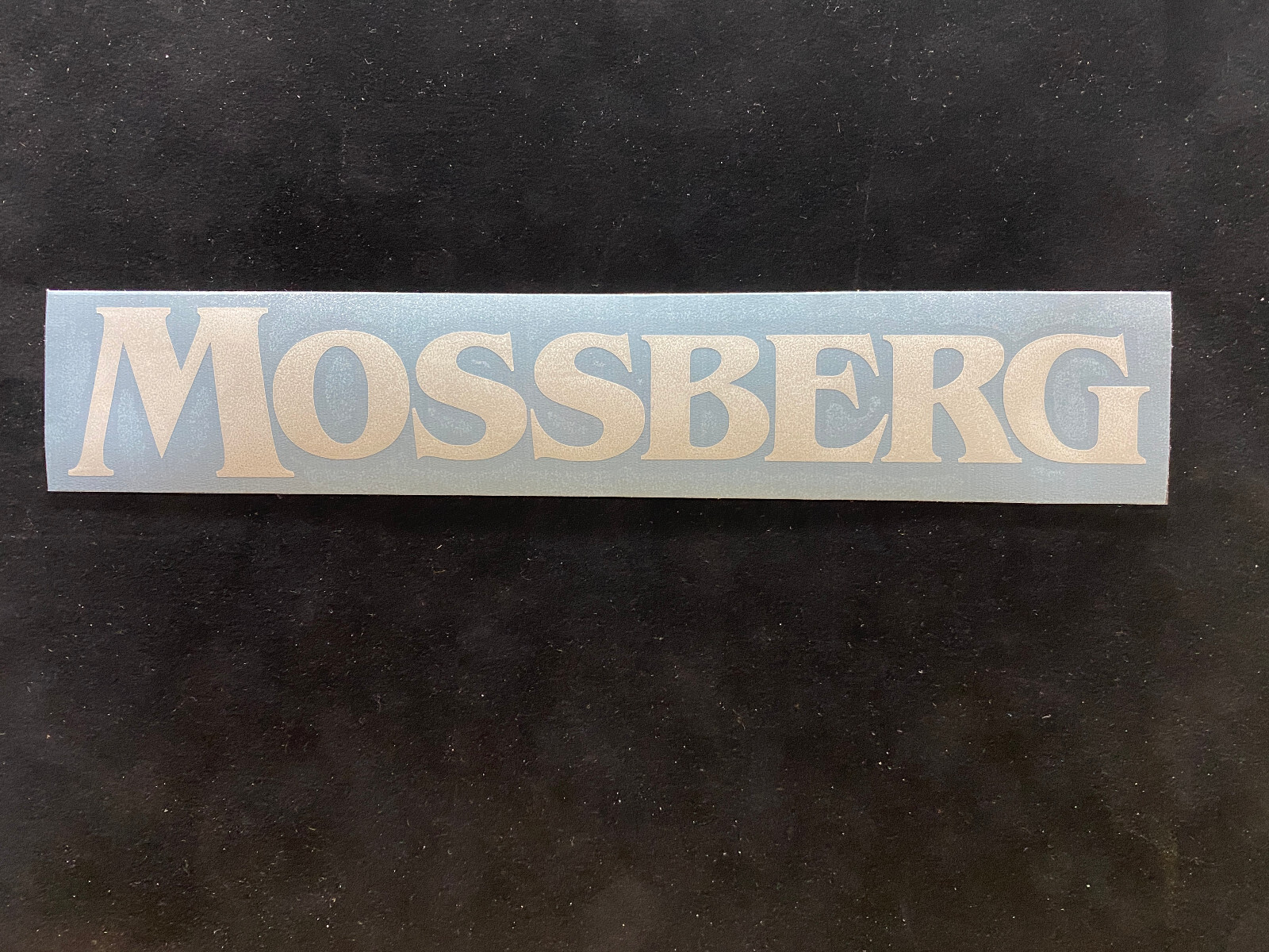 Mossberg 9 inch Vinyl Transfer Sticker for Car Window – Pick Color