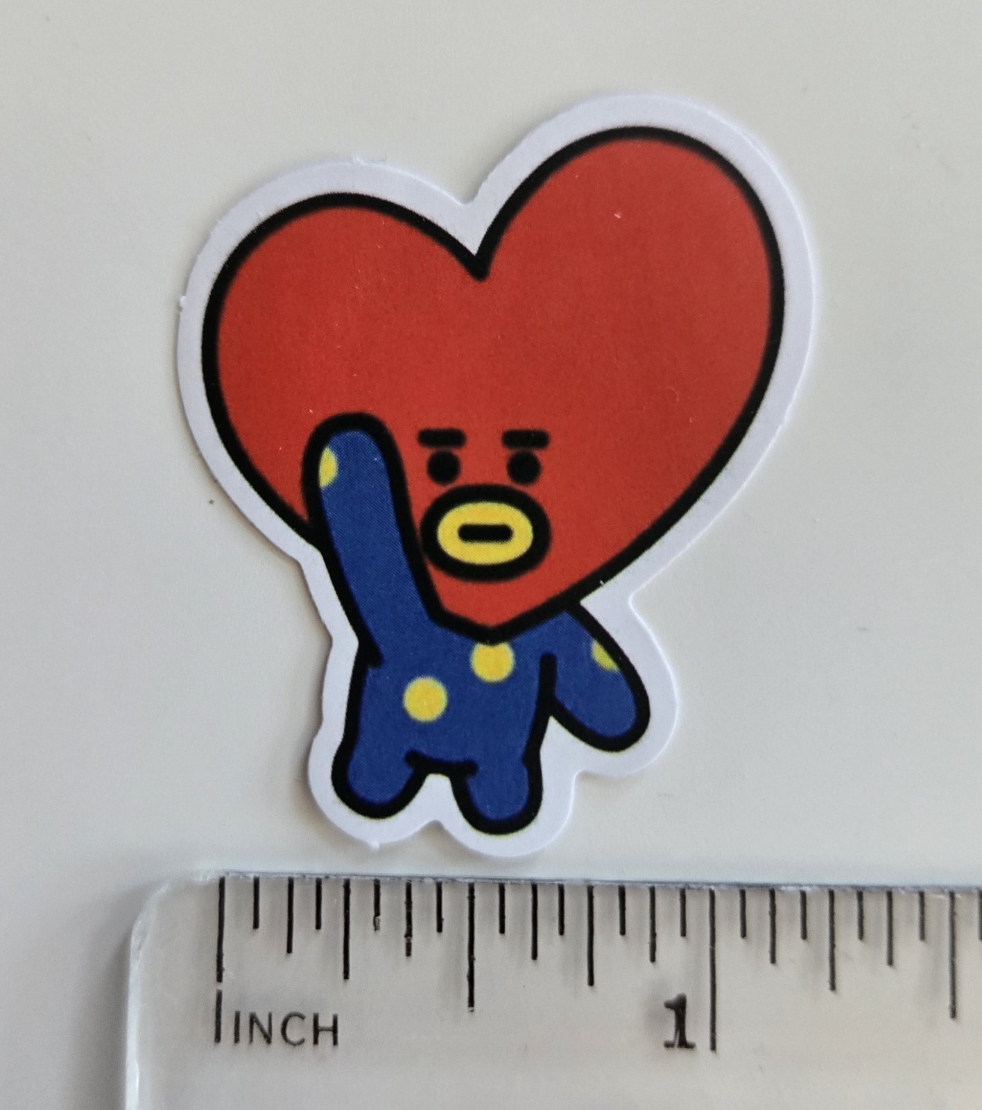 BT21 Stickers 10 Pcs set- all 8 characters plus 2 extra stickers