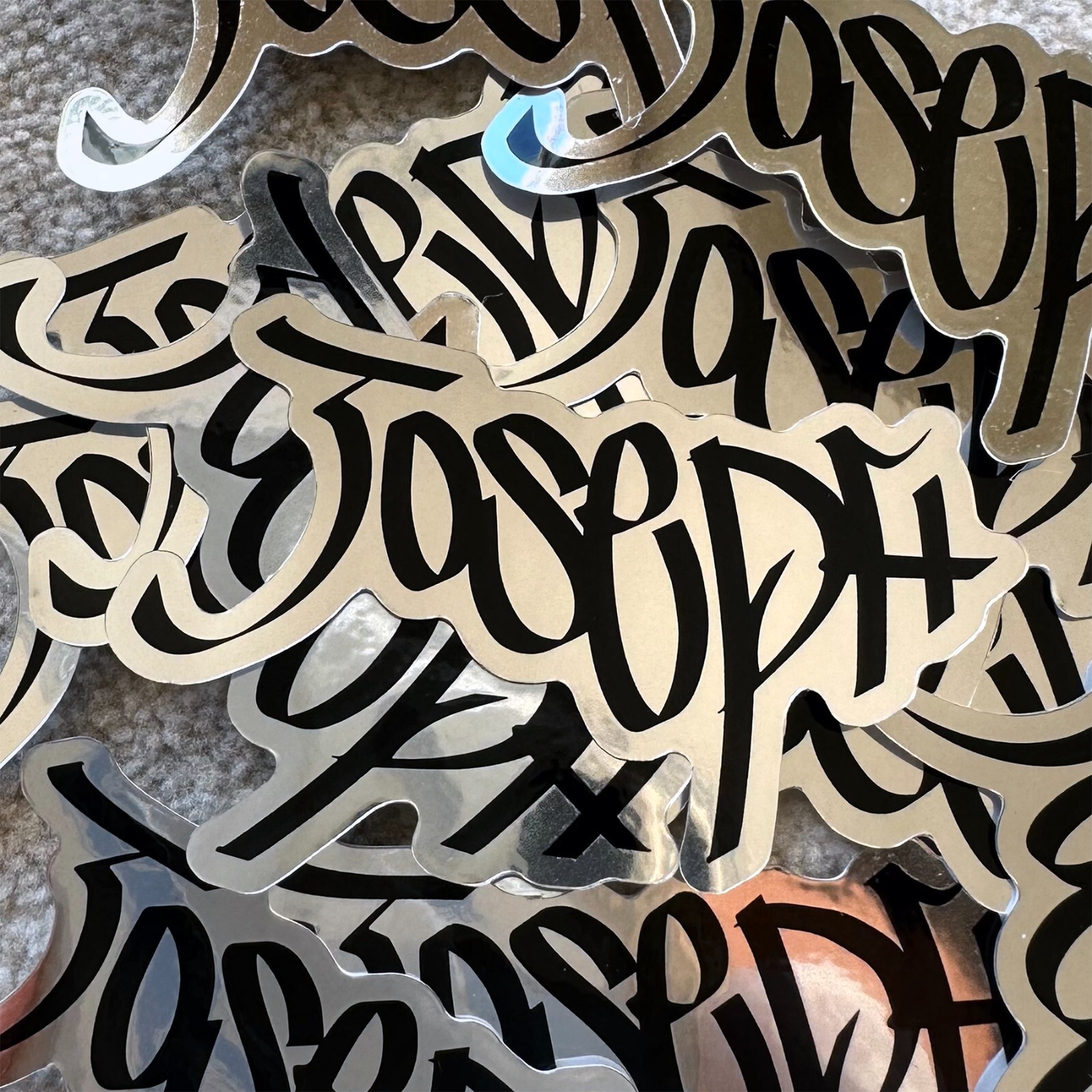 Name Sticker Pack : JOSEPH | for school or Office | graffiti | Calligraphy