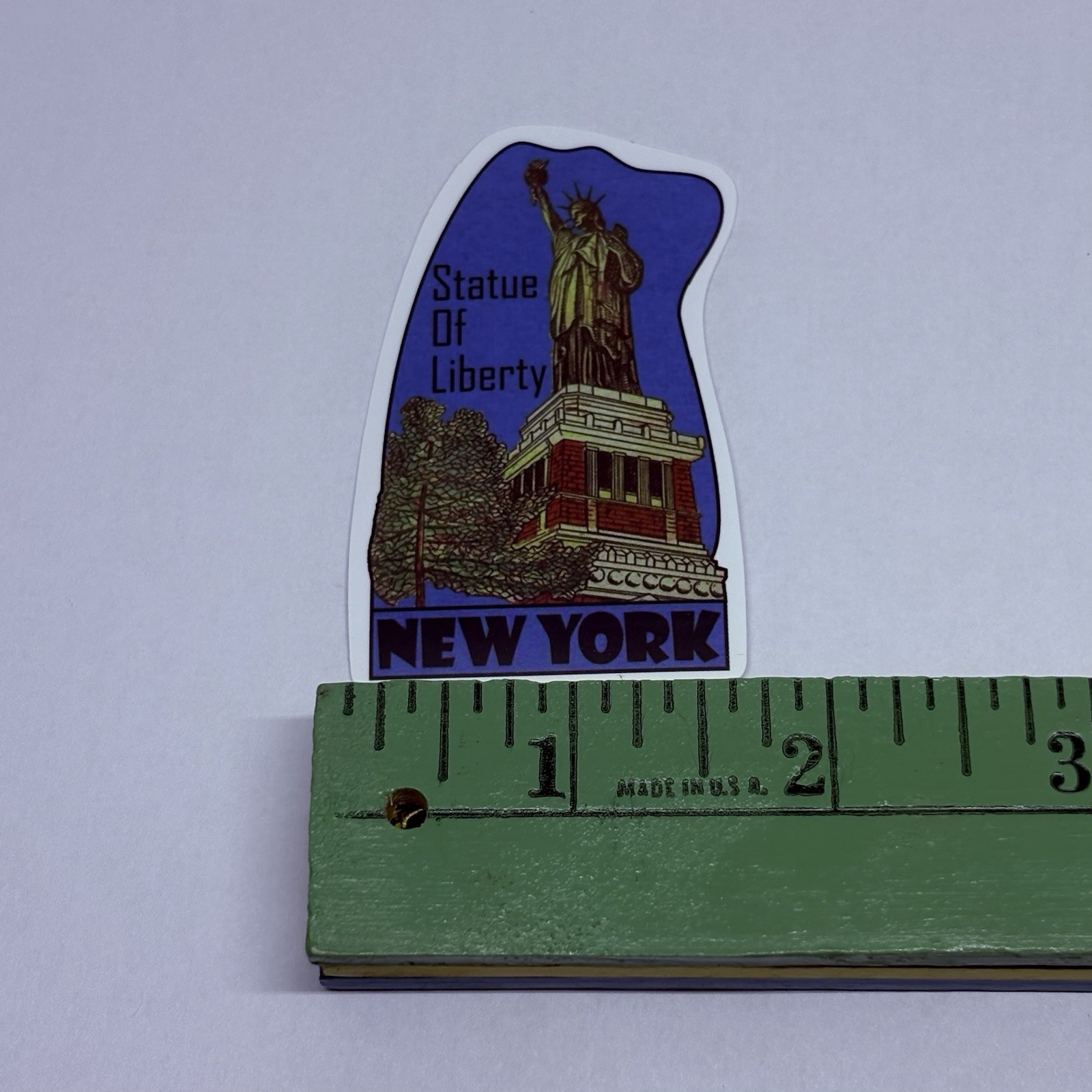 Statue Of Liberty Sticker New York Travel Art Decal Vinyl Country Souvenir Tc9